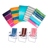 Refil Para Cadeiras De Praia Sol Original Troca Fácil Kit 5