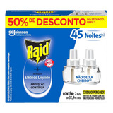 Refil Repelente Elétrico Raid Líquido 2 Unidades 32,9ml
