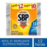 Refil Repelente Elétrico Sbp Pastilhas - Kit C/120 Pastilhas