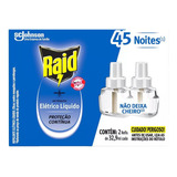 Refil Repelente Líquido Elétrico 45 Noites 2 Unidades 32,9ml