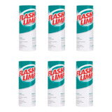 Refil Rolo Adesivo Tira Pelos Fiapos Bolinhas C/6 Flash Limp