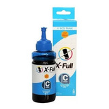 Refil Tinta Compatível X-full Xf Eco Tank T664 Cyan 100ml