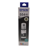 Refil Tinta Original Epson 554 Preto Pigmentado L8160 L8180