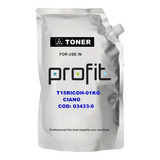 Refil Toner Profit P/ Uso Ricoh Mpc2551 Sp430 Mpc4502 Ciano
