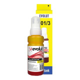 Refil Universal Ev365 P/ Uso Hp Gt51 Gt52 100ml Yellow