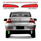 Refletivo Parachoque Adesivo Chevrolet Prisma Celta Corsa
