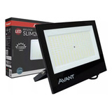Refletor Avant Super Led 200w Holofote Bivolt Branco 6500k