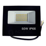 Refletor De Led 50w Ip66 Branco