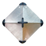 Refletor Defletor De Radar De Embarcações Em Alumínio Lancha