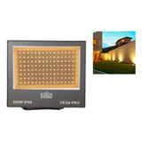Refletor Holofote 200w Branco Quente Iluminação De Jardim