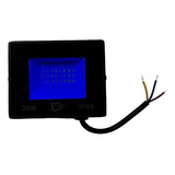 Refletor Led 30w Azul Ilumina Piscina Bivolt Jardim Deck
