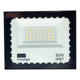 Refletor Led 50w Ip67 Luz Branca Mini Holofote Chip Smd