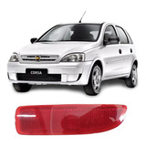 Refletor Olho Gato Parachoque Corsa Hatch 2002 03 04 05 2011