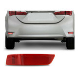 Refletor P/choque Traseiro Toyota Corolla 2014/2016 Esquerda
