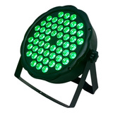 Refletor Par Led 54 Leds Rgb Triled Dmx Dj Canhão Palco Luz