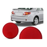 Refletor Para-choque Traseiro Corolla 2009 2010 2011 Depo 