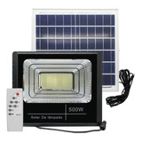 Refletor Solar Led Holofote 500w Placa