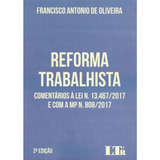Reforma Trabalhista Comentários À Lei 13.467/2017