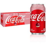 Refrigerante Coca Cola Cherry Vanilla Caixa 12 Latas 355ml