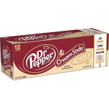 Refrigerante Dr Pepper Cream Soda Caixa 12 Latas 355ml