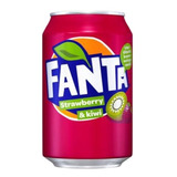 Refrigerante Fanta Kiwi Com Morango Importado