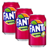 Refrigerante Fanta Kiwi Com Morango Importado