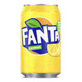 Refrigerante Fanta Lemon Lata 330ml Importado Lata Unidade