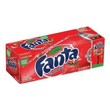 Refrigerante Fanta Strawberry Caixa Com 12