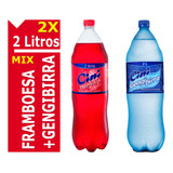 Refrigerante Gengibre Gengibirra + Framboesa Cini 2 Litros
