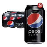 Refrigerante Pepsi Black Zero Lata 350ml