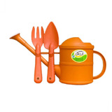 Regador Para Plantas 1,5 L Okla + Kit Jardim 2 Pç
