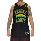 Regata Basquete Plus Size M10 Reggae Roots Treino Academia