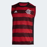 Regata Flamengo adidas Jogo I Rubro-negra