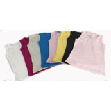 Regata Infantil Feminina Kit 5 Peças