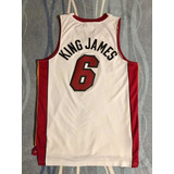 Regata Lebron King James Original adidas Miami Heat Nba Rara
