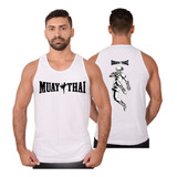 Regata Masculina Muay Thai Luta Personalizada