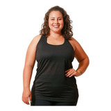 Regata Plus Size Feminina Dry Fit