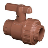Registro De Esfera Soldável Pvc C\ União 50mm Krona Kit 5 Pc
