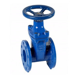 Registro Gaveta Ferro Fundido Com Bolsas Para Tubo Pvc Pba