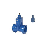 Registro Valvula Gaveta Ferro Fundido Com Bolsas Jgs Dn 100