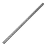 Régua 60cm / 24 Polegadas Aço Inox Projetista Profissional.