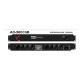 Régua De Ac Rack 19 Profissional Ac3000sd Sistema De Som