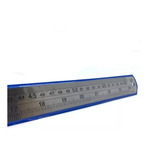 Régua De Aço Inox Brasfort 600mm 8663 C/ Escala