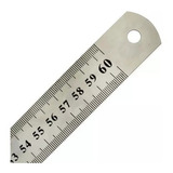 Régua De Metal Flexível 60cm