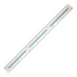 Régua Escalímetro Triangular Trident Modelo 7830/2