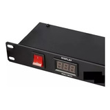 Regua Filtro Ac8 T Padrão Novo Rack Digital Profissional