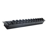 Régua Filtro De Linha Top Rack 12 Tomada Cftv 110v/220v 