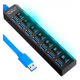 Régua Hub Usb 3.0 Diversas Entradas