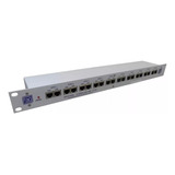 Regua Patch Panel Poe Fast 10 P Fag - Ent 12v Até 48v