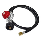 Regulador Ajustável De Propano 0-30 Psi Com Mangueira